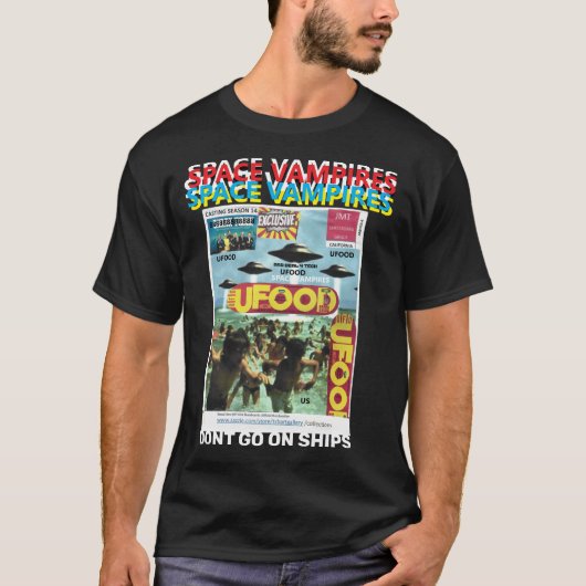 SPACE VAMPIRES T-Shirt Basique Foncé (Devant)
