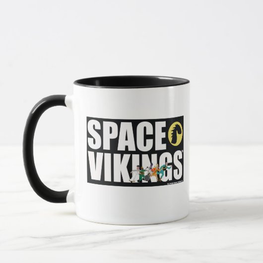 Space Vikings Bold Face Mok (Links)
