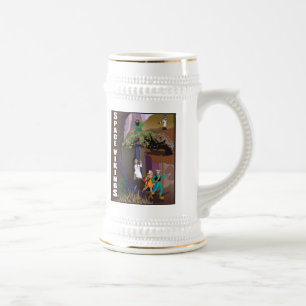 Space Vikings "Lost in Amazonia" Stein Bierpul