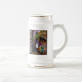 Space Vikings "Lost in Amazonia" Stein Bierpul