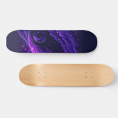 Space Wall Art Unieke Skater Gift Skateboard (Horizontaal)