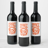 Space Wijn Etiket (Flessen)