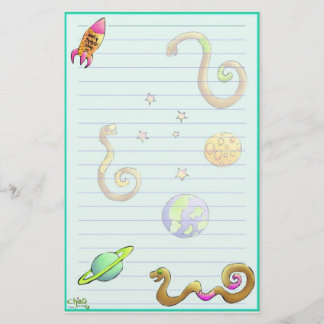 Space Woims Stationery~ Briefpapier