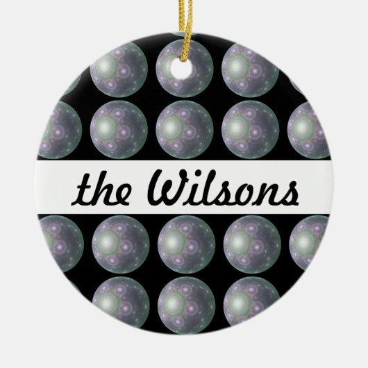 SpaceBalls Keramisch Ornament (Voorkant)