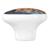 SpaceCore Sun Moon Face Keramische Knop (Zijkant)