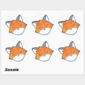 Spaced Out Fox Sticker (Vel)