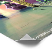 Spaced Out Vegans Funny Poster (Hoek)