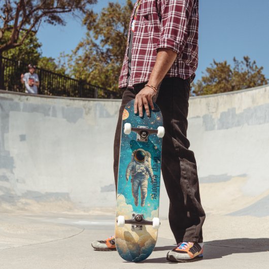 Spaceman Astronaut Skateboard (Buiten 2)