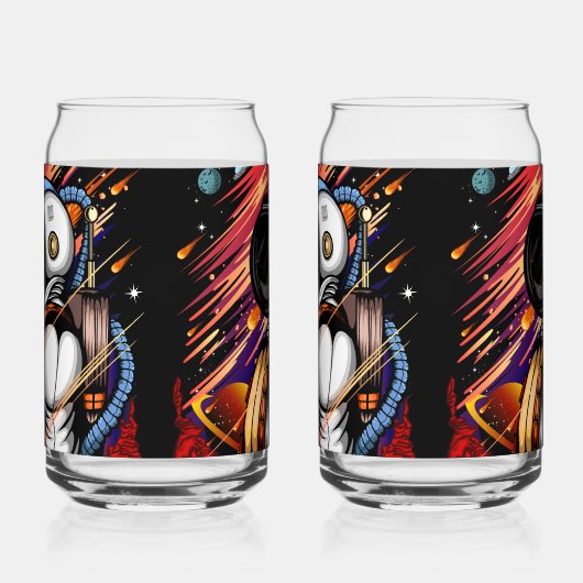 Spaceman Blikvorm Glas (Links)