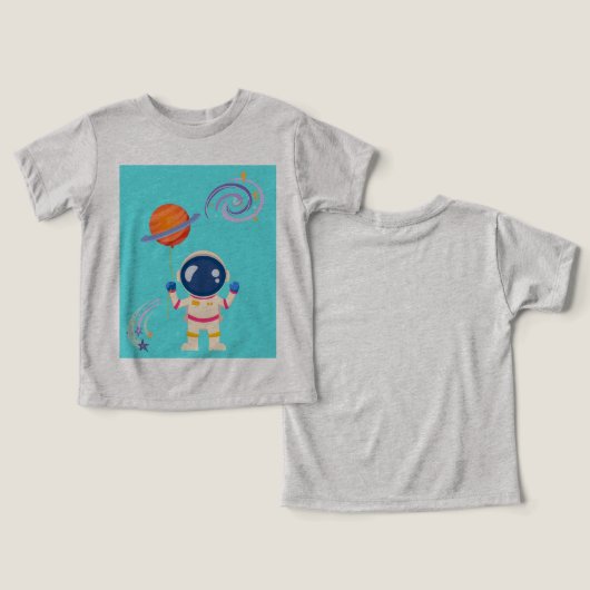 Spaceman cartoon Adventures. (Ontwerp Voorkant & Achterkant)