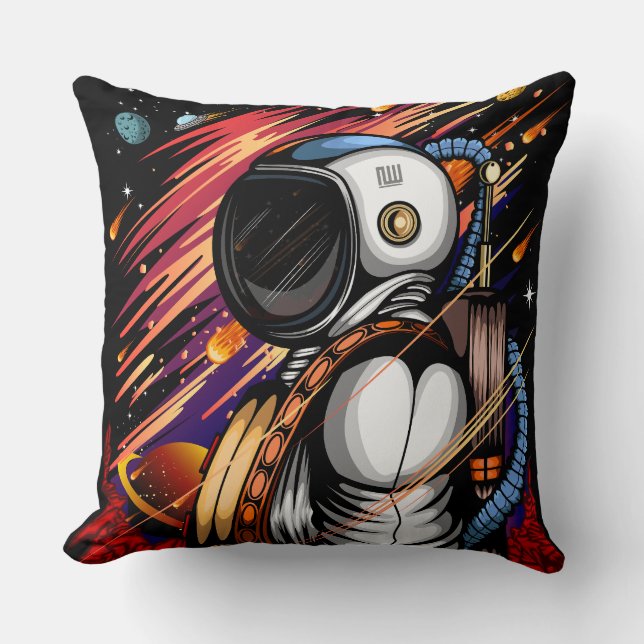 Spaceman Kussen (Voorkant)