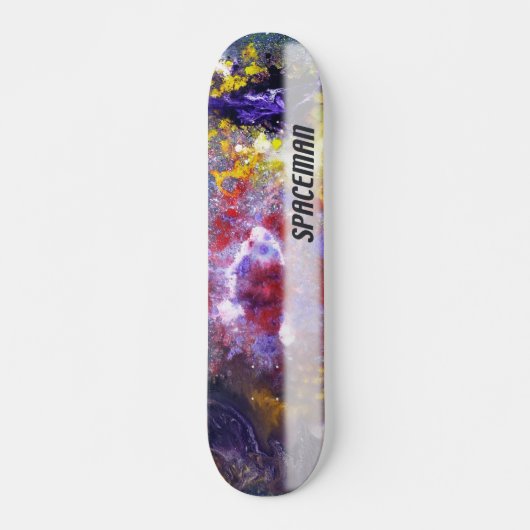 Spaceman Longboard Skateboard (Voorkant)