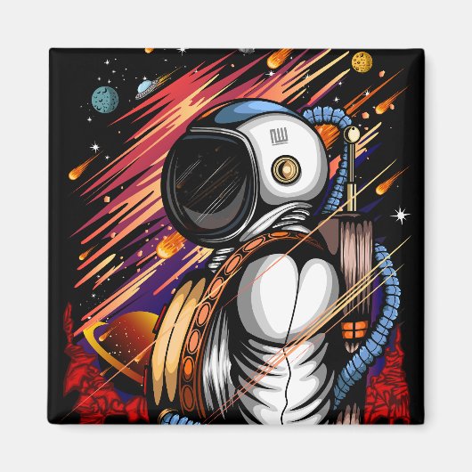Spaceman Magneet (Voorkant)