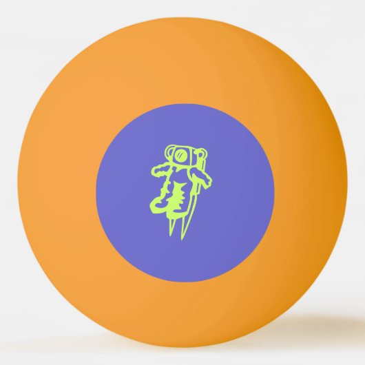 Spaceman Ping Pong Ball (Voorkant)