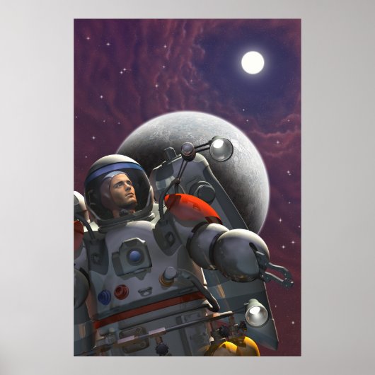 Spaceman Poster (Voorkant)