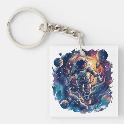 Spaceman Sleutelhanger (voorkant)