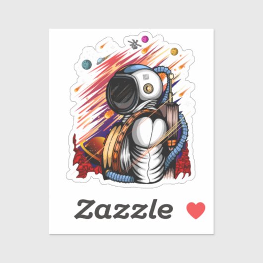 Spaceman Sticker (Vel)