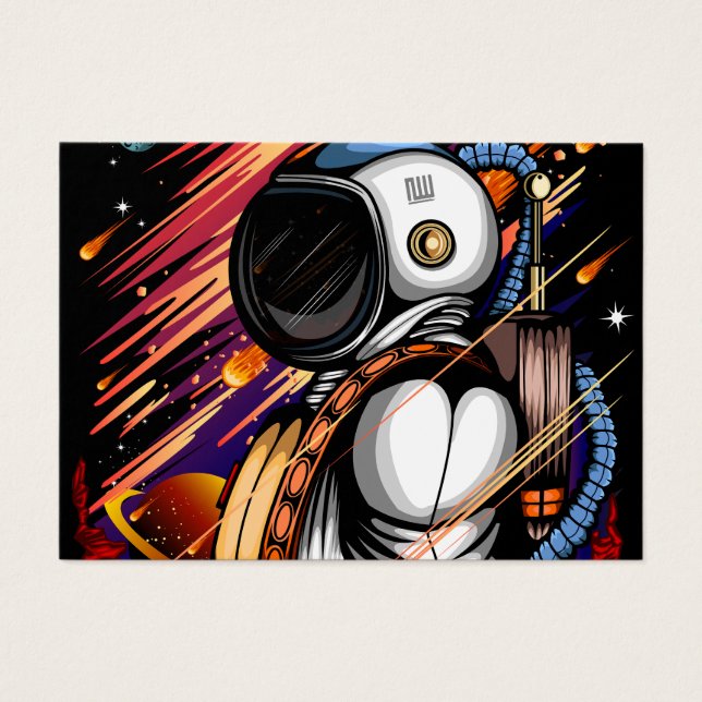 Spaceman Visitekaartje (Voorkant)