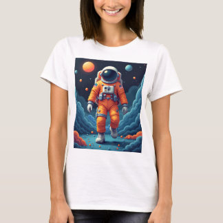Spaceman Vrouwen T-shirt