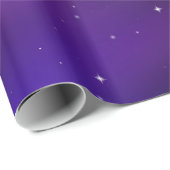 Spacescape met planeten en sterren cadeaupapier (Rol Hoek)