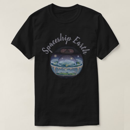 Spaceship Earth T-shirt (Design voorkant)