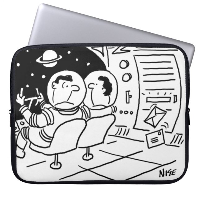 Spaceship notebook tas (Voorkant)