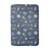 Spaceship Pattern badmatten (Voorkant Verticaal)