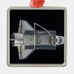 Spaceshuttle Atlantis 4 Metalen Ornament
