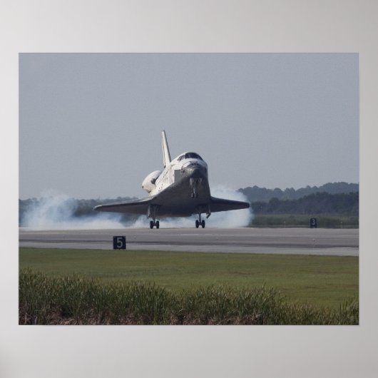 Spaceshuttle Discovery Poster (Voorkant)