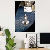 Spaceshuttle Discovery Poster (Thuiskantoor)