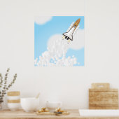 Spaceshuttle Poster (Keuken)