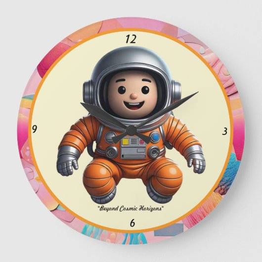 "Spacetime Adventure" Grote Klok (Voorkant)