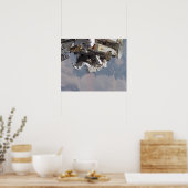 Spacewalk & ISS (STS-115) Poster (Keuken)