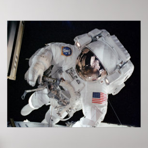 Spacewalk (STS-105) Poster