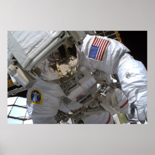 Spacewalk (STS-119) Poster