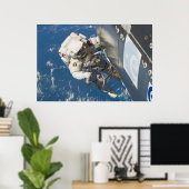 Spacewalk (STS-129) Poster (Thuiskantoor)