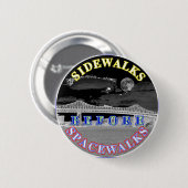SpaceWalks Ronde Button 5,7 Cm (Voorkant /achterkant)
