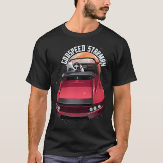 SpaceX Starman - Geen paniek - Elon Musk T-shirt