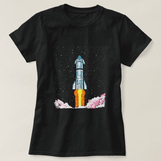 SpaceX Starship T-shirt (Design voorkant)