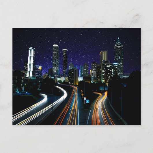 Spacey Atlanta Briefkaart (Voorkant)