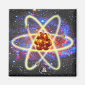 Spacey Atomic Magnet Magneet (Voorkant)