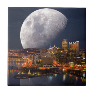 Spacey Pittsburgh Tegeltje