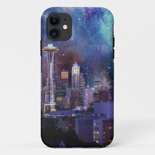 Spacey Seattle Case-Mate iPhone Case (Achterkant)