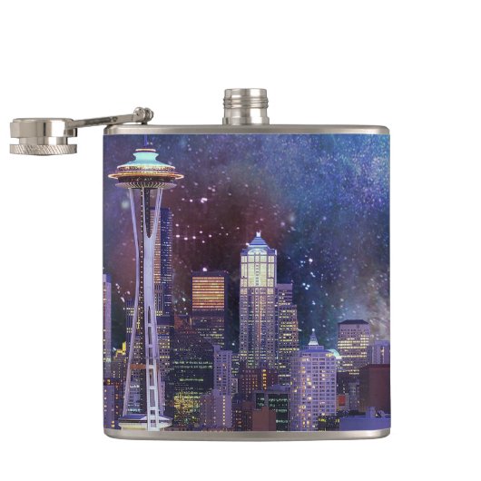 Spacey Seattle Heupfles (Geopend)