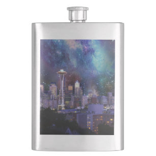 Spacey Seattle Heupfles