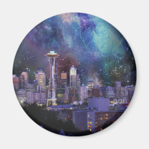 Spacey Seattle Magneet