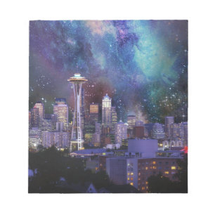 Spacey Seattle Notitieblok