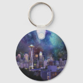 Spacey Seattle Sleutelhanger (Voorkant)