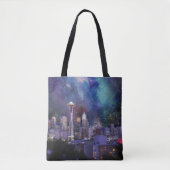 Spacey Seattle Tote Bag (Voorkant)