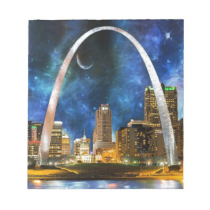 Spacey St. Louis Skyline Notitieblok